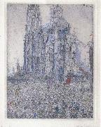 James Ensor The Cathedral France oil painting reproduction